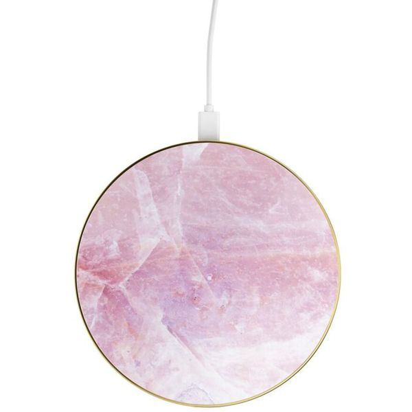 IDeal Of Sweden Chargeur Universel Qi Pilion Pink Marble Ploonk