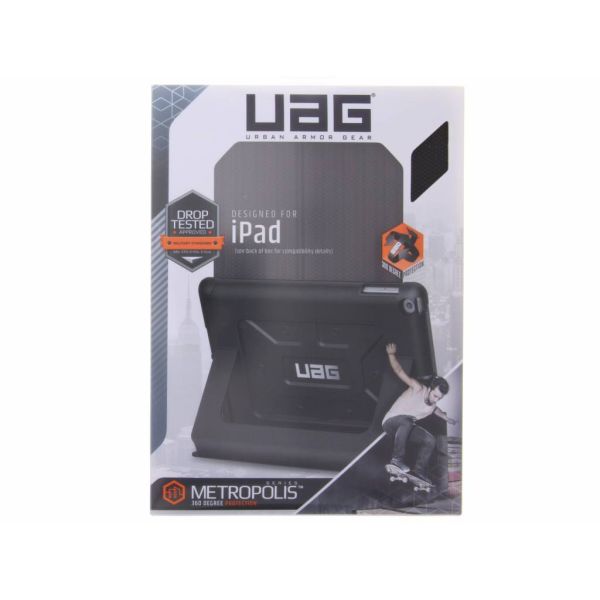 UAG Coque tablette Metropolis iPad 6 (2018) 9.7 pouces / iPad 5 (2017) 9.7 pouces - Noir