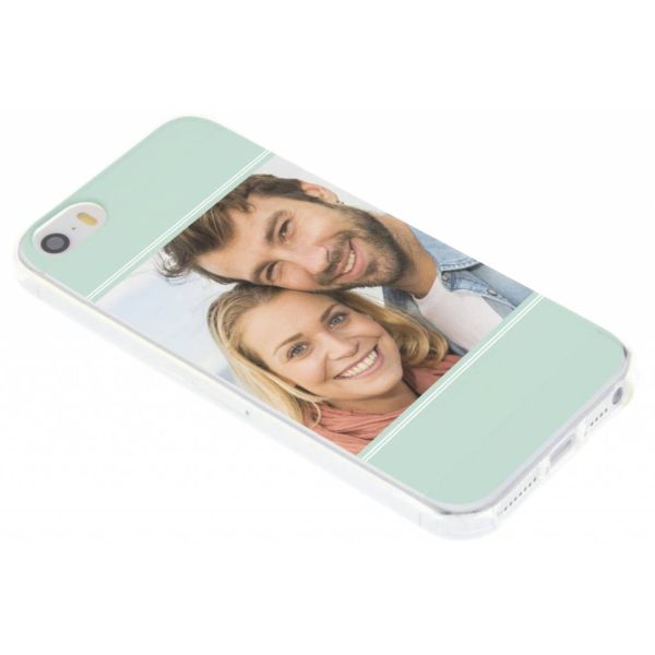 Concevez votre propre coque en gel iPhone 5 / 5s / SE - Transparent