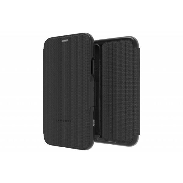 ZAGG Étui de téléphone portefeuille Oxford iPhone Xs / X - Noir