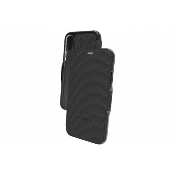 ZAGG Étui de téléphone portefeuille Oxford iPhone Xs / X - Noir