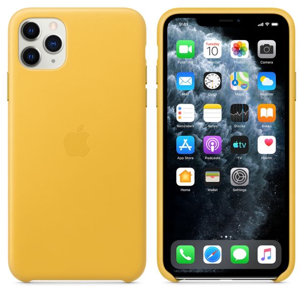 Apple Coque Leather iPhone 11 Pro Max