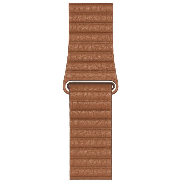 Apple ﻿Leather Loop L Apple Watch Series 1-10 / SE / Ultra (2) - 42/44/45/46/49 mm - Saddle Brown