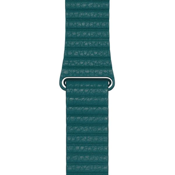 Apple ﻿Leather Loop M Apple Watch Series 1-9 / SE / Ultra (2) - 42/44/45/49 mm - Vert