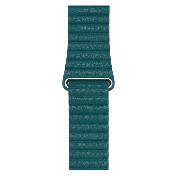 Apple ﻿Leather Loop M Apple Watch Series 1-9 / SE / Ultra (2) - 42/44/45/49 mm - Vert