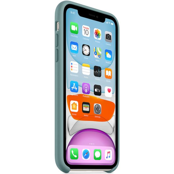 Apple Coque en silicone iPhone 11 - Cactus