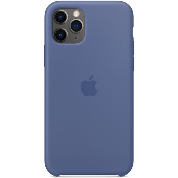 Apple Coque en silicone iPhone 11 Pro - Linen Blue