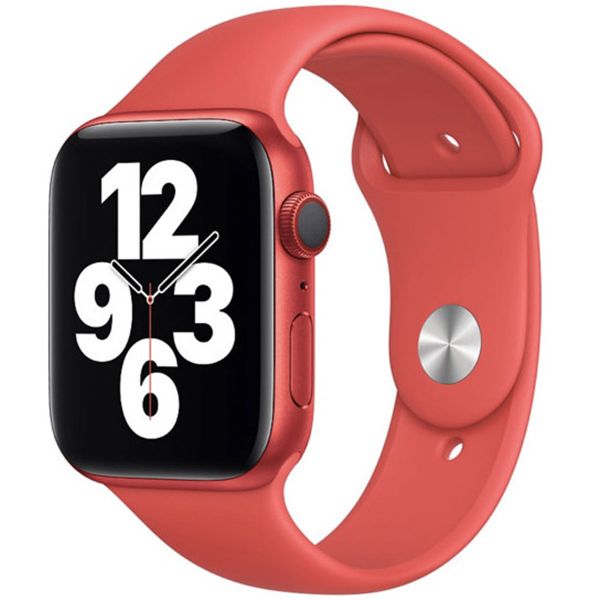 Apple Sport Band Apple Watch Series 1-9 / SE - 38/40/41 mm / Series 10 - 42 mm - Crimson Red