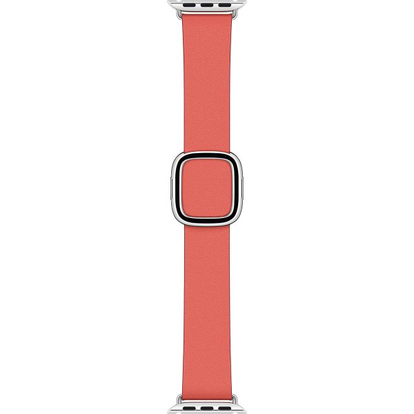 Apple Leather Band Modern Buckle Apple Watch Series 1-9 / SE - 38/40/41 mm / Series 10 - 42 mm - Taille L - Rose