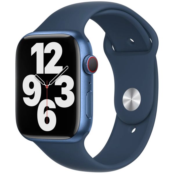 Apple Sport Band Apple Watch Series 1-10 / SE / Ultra (2) - 42/44/45/46/49 mm - Abyss Blue