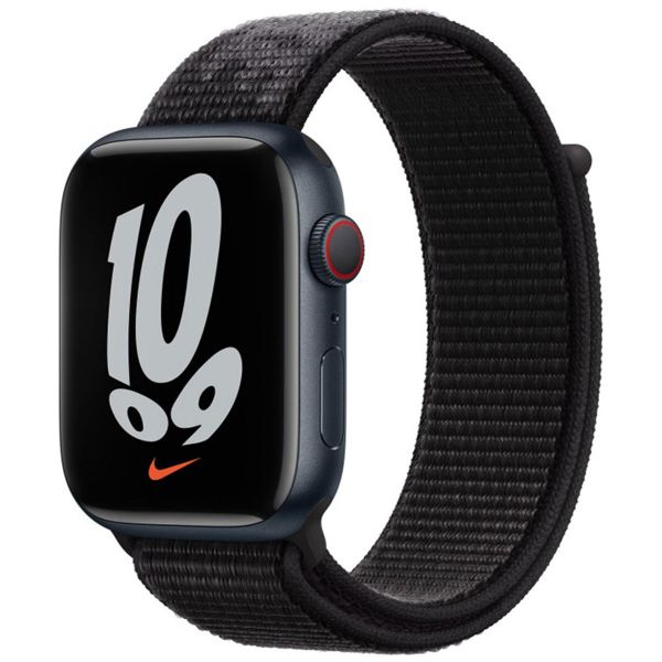 Apple Nike Sport Loop bracelet Apple Watch Series 1-9 / SE - 38/40/41 mm / Series 10 - 42 mm - Black