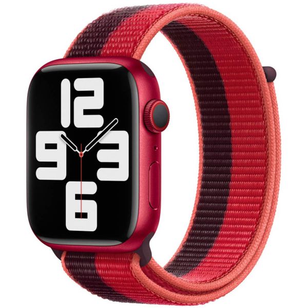 Apple Sport Loop bracelet Apple Watch Series 1-9 / SE - 38/40/41 mm / Series 10 - 42 mm - (Product) Red