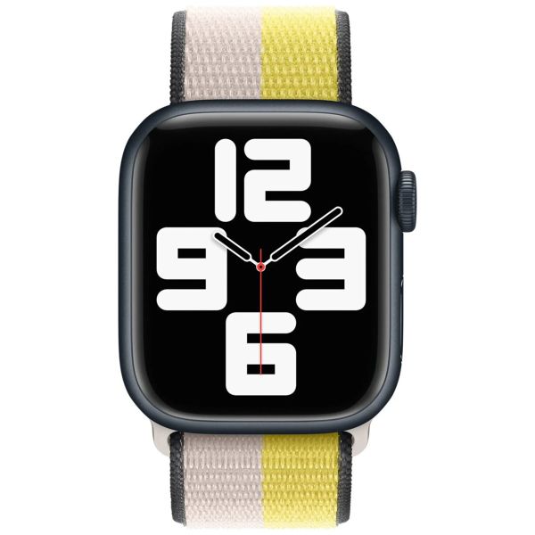 Apple Sport Loop bracelet Apple Watch Series 1-9 / SE - 38/40/41 mm / Series 10 - 42 mm - Oat Milk/Lemon Zest