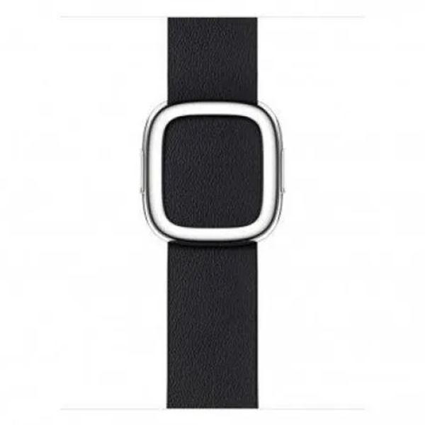 Apple Leather Band Modern Buckle Apple Watch Series 1-9 / SE - 38/40/41 mm / Series 10 - 42 mm - Taille M - Ink