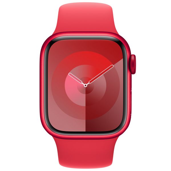 Apple Sport Band Apple Watch Series 1-9 / SE - 38/40/41 mm / Series 10 - 42 mm - Taille S/M - Red