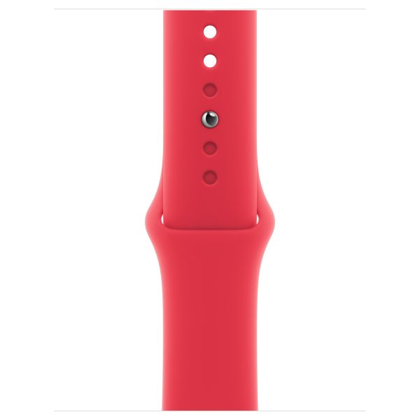 Apple Sport Band Apple Watch Series 1-9 / SE - 38/40/41 mm / Series 10 - 42 mm - Taille S/M - Red