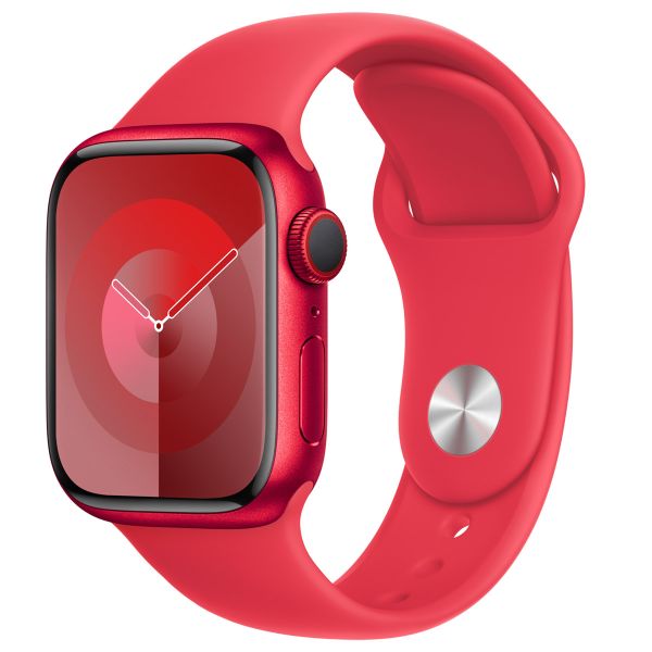 Apple Sport Band Apple Watch Series 1-9 / SE - 38/40/41 mm / Series 10 - 42 mm - Taille M/L - Red