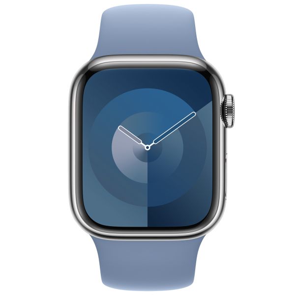 Apple Sport Band Apple Watch Series 1-9 / SE - 38/40/41 mm - Taille M/L - Winter Blue