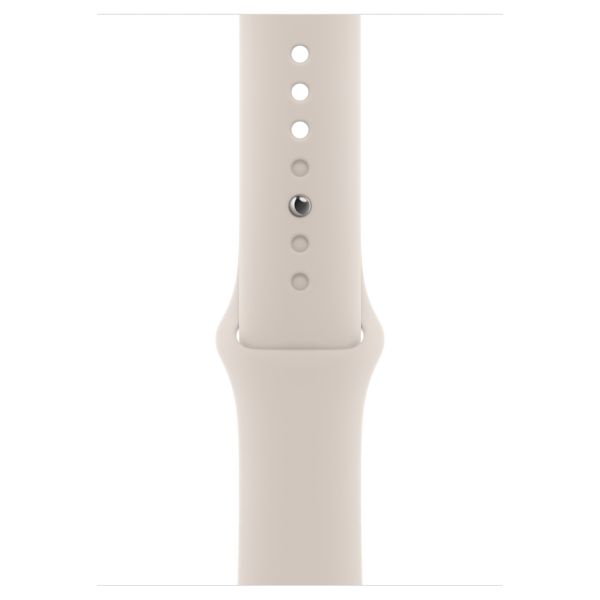 Apple Sport Band Apple Watch Series 1-10 / SE / Ultra (2) - 42/44/45/46/49 mm - Taille M/L - Starlight