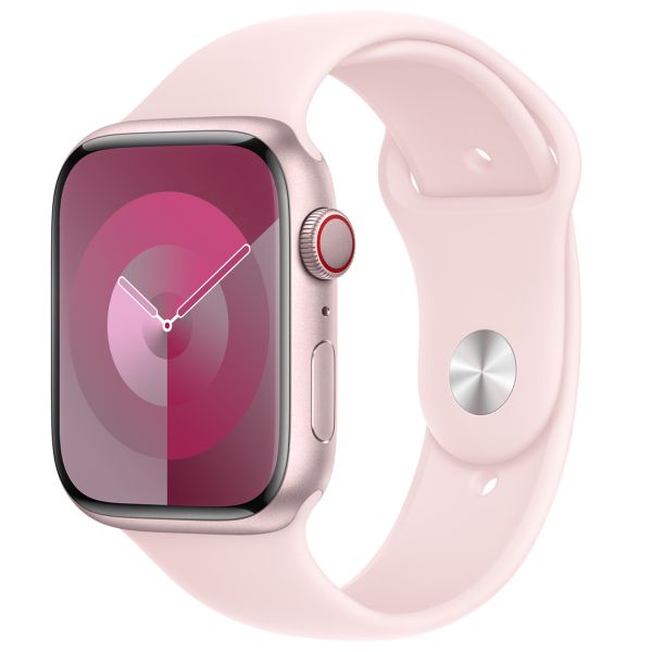 Apple Sport Band Apple Watch Series 1-10 / SE / Ultra (2) - 42/44/45/46/49 mm - Taille M/L - Light Pink