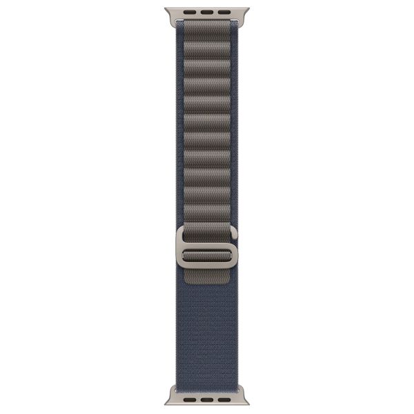 Apple Alpine Loop Band Apple Watch Series 1-9 / SE / Ultra (2) - 42/44/45/49 mm - Taille M - Bleu