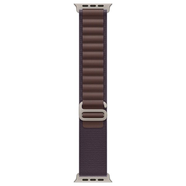 Apple Alpine Loop Band Apple Watch Series 1-10 / SE / Ultra (2) - 42/44/45/46/49 mm - Taille L - Indigo