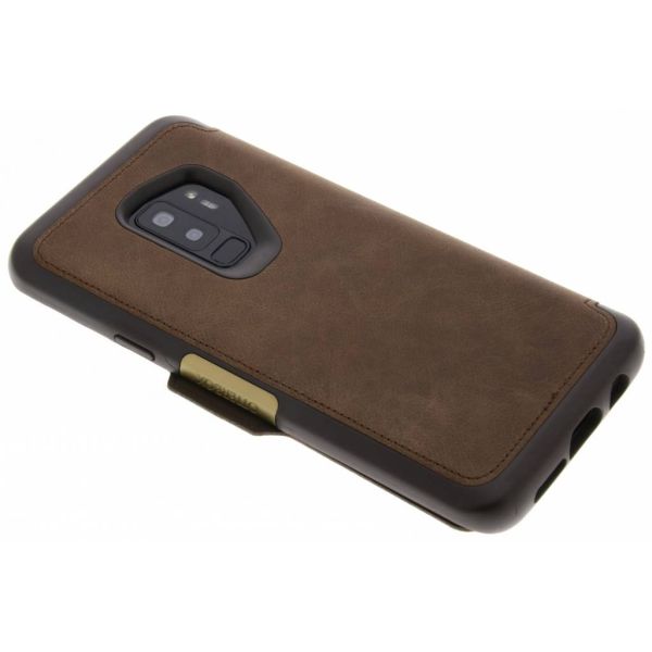 OtterBox Étui de téléphone Strada Samsung Galaxy S9 Plus - Brun