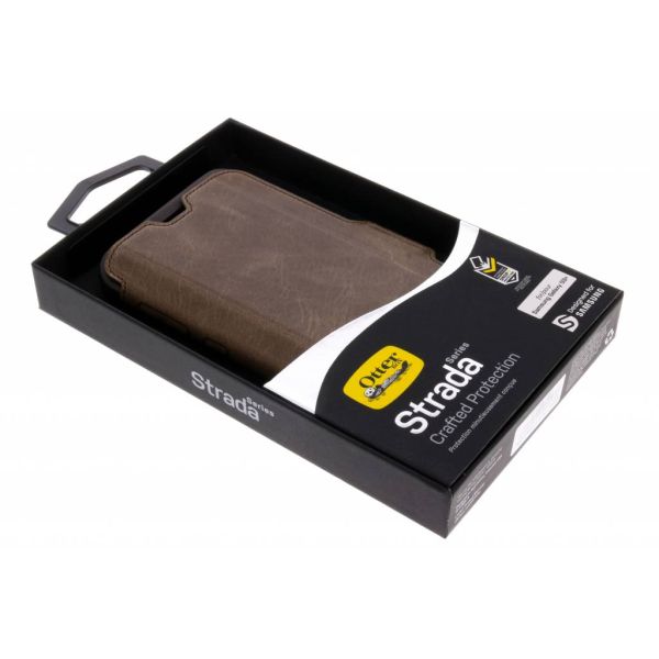 OtterBox Étui de téléphone Strada Samsung Galaxy S9 Plus - Brun