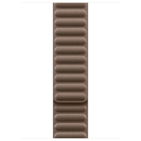 Apple Bracelet à maillons magnétique FineWoven Apple Watch Series 1-9 / SE / Ultra (2) - 42/44/45/49 mm - Taille M/L - Taupe