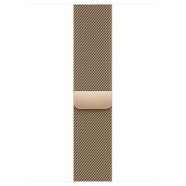 Apple Bracelet à boucle Milanais Apple Watch Series 1-10 / SE / Ultra (2) - 42/44/45/46/49 mm - Gold