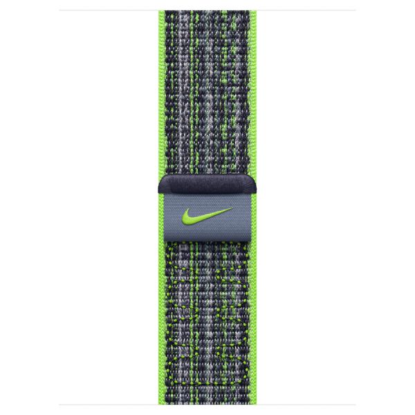 Apple Nike Sport Loop bracelet Apple Watch Series 1-9 / SE - 38/40/41 mm - Bright Green/Blue