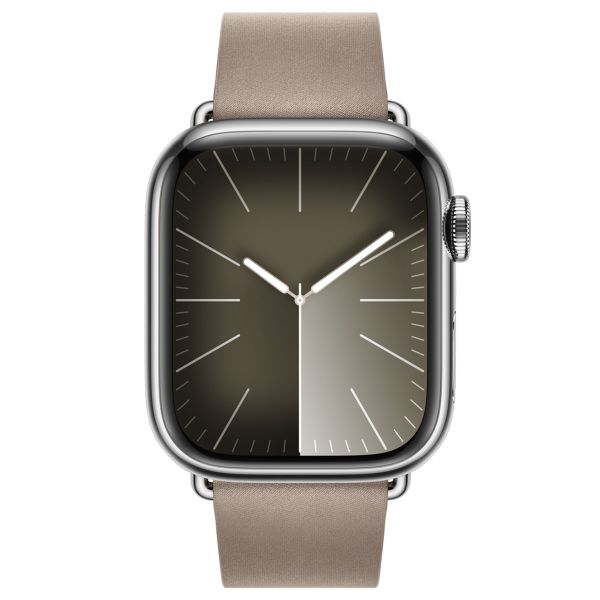 Apple Modern Buckle FineWoven Apple Watch Series 1-9 / SE - 38/40/41 mm - Taille M - Tan