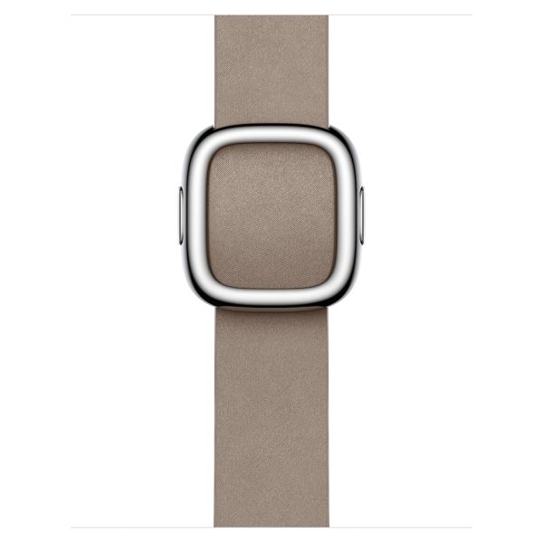 Apple Modern Buckle FineWoven Apple Watch Series 1-9 / SE - 38/40/41 mm - Taille L - Tan