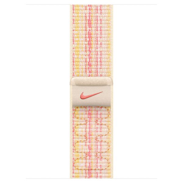 Apple Nike Sport Loop bracelet Apple Watch Series 1-9 / SE - 38/40/41 mm - Starlight/Pink