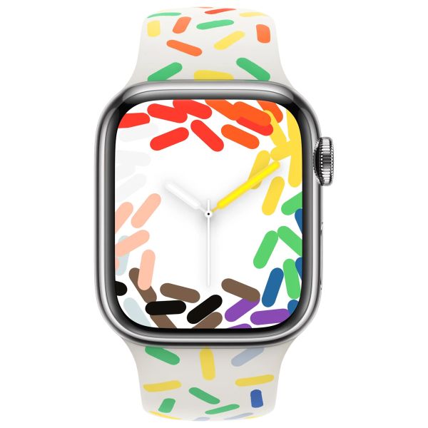 Apple Sport Band Apple Watch Series 1-9 / SE - 38/40/41 mm / Series 10 - 42 mm - Taille M/L - Pride Edition