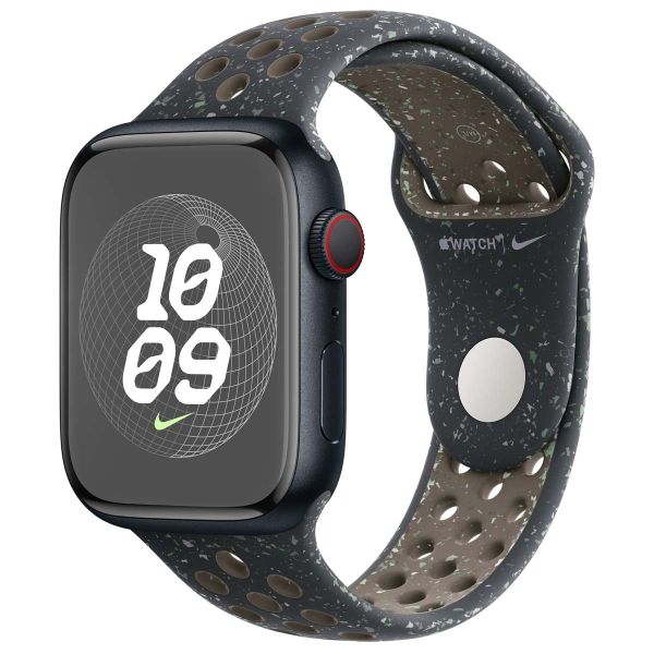 Apple Nike Sport Band Apple Watch Series 1-9 / SE / Ultra (2) - 42/44/45/49 mm - Taille M/L - Midnight Sky