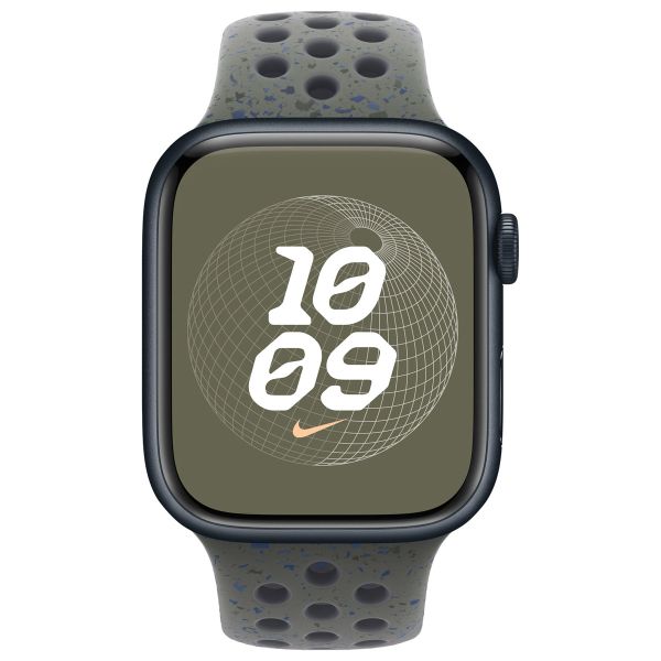 Apple Nike Sport Band Apple Watch Series 1-9 / SE / Ultra (2) - 42/44/45/49 mm - Taille S/M - Cargo Khaki