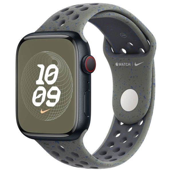 Apple Nike Sport Band Apple Watch Series 1-9 / SE / Ultra (2) - 42/44/45/49 mm - Taille M/L - Cargo Khaki