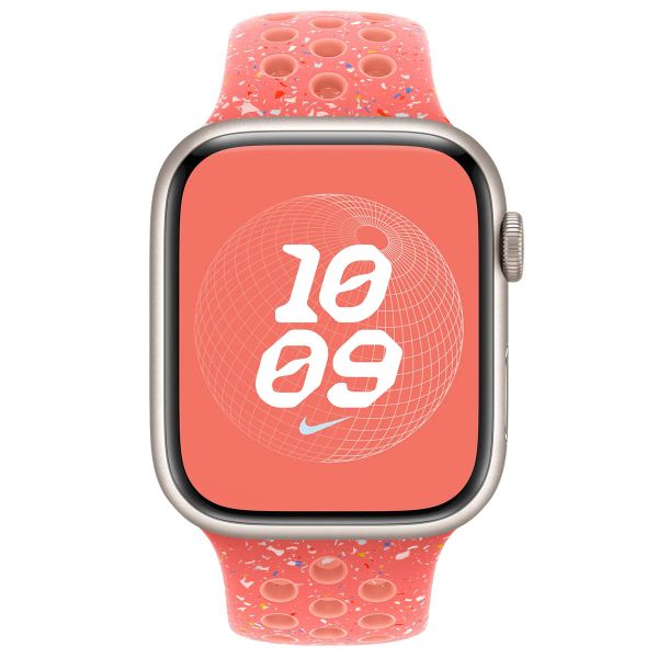 Apple Nike Sport Band Apple Watch Series 1-10 / SE / Ultra (2) - 42/44/45/46/49 mm - Taille S/M - Magic Ember