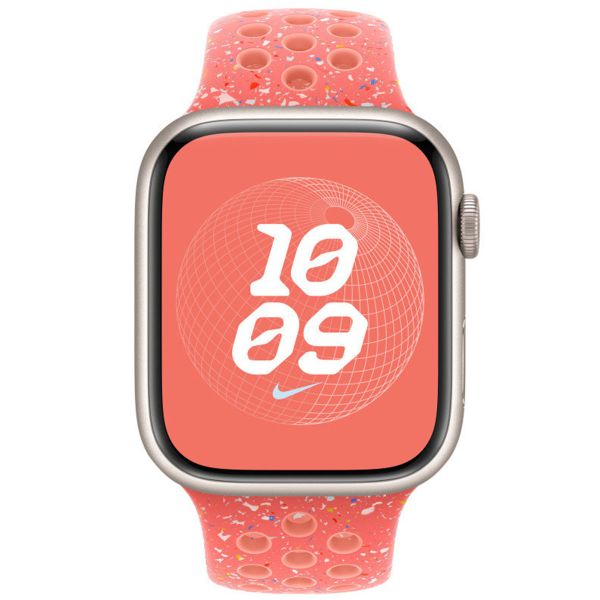 Apple Nike Sport Band Apple Watch Series 1-10 / SE / Ultra (2) - 42/44/45/46/49 mm - Taille M/L - Magic Ember