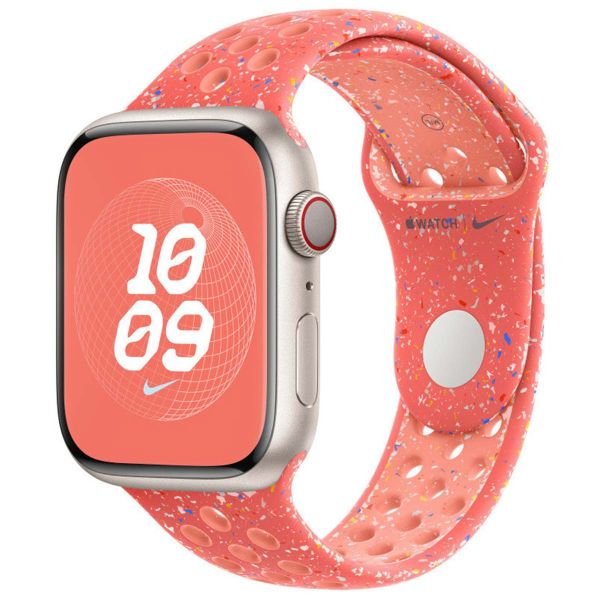 Apple Nike Sport Band Apple Watch Series 1-10 / SE / Ultra (2) - 42/44/45/46/49 mm - Taille M/L - Magic Ember