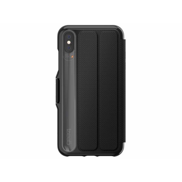 ZAGG Étui de téléphone portefeuille Oxford iPhone Xs Max - Noir