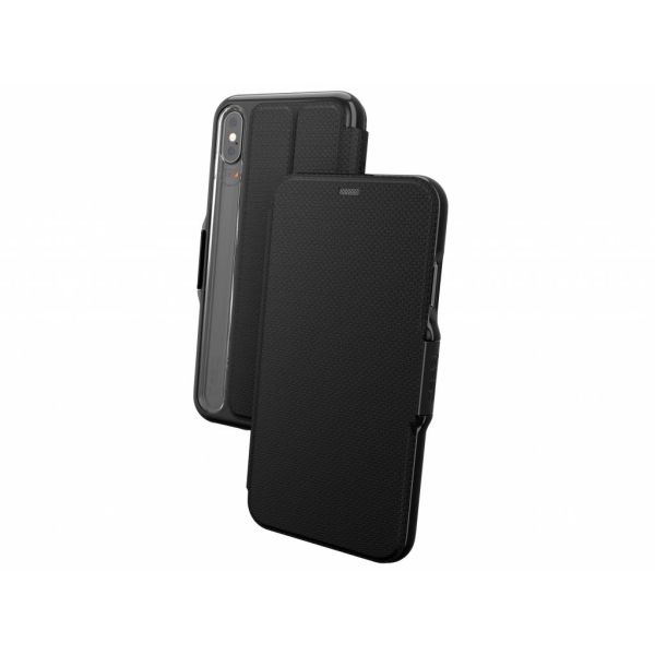 ZAGG Étui de téléphone portefeuille Oxford iPhone Xs Max - Noir