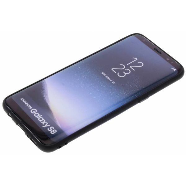 Concevez votre propre coque en gel Samsung Galaxy S8 - Noir