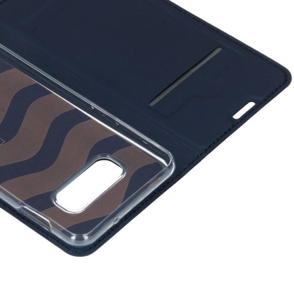 Dux Ducis Étui de téléphone Slim Samsung Galaxy S10e - Bleu foncé