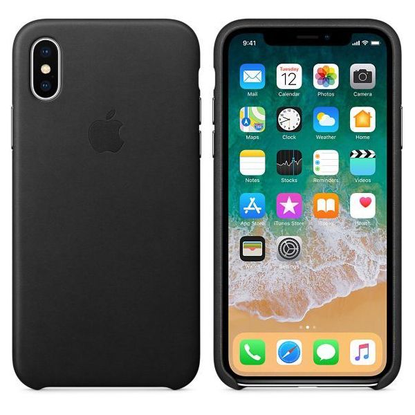 Apple Coque Leather iPhone X