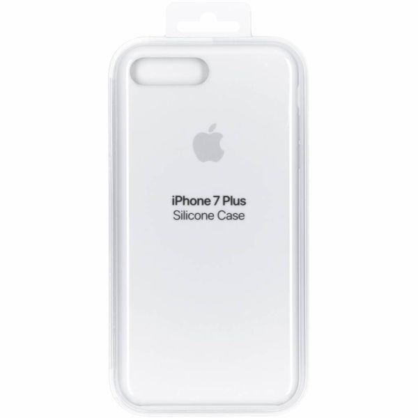 Apple Coque en silicone iPhone 8 Plus / 7 Plus - Blanc