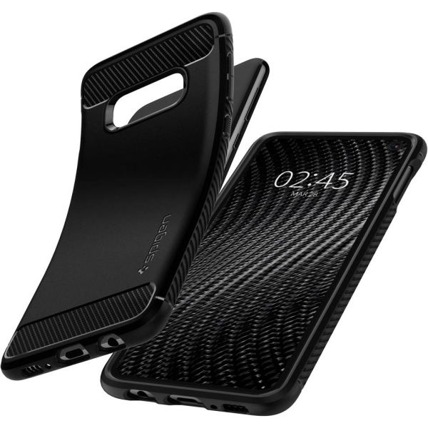 Spigen Coque Rugged Armor Samsung Galaxy S10e - Noir