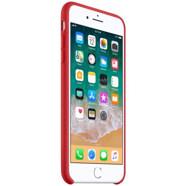 Apple Coque en silicone iPhone 8 Plus / 7 Plus - Rouge