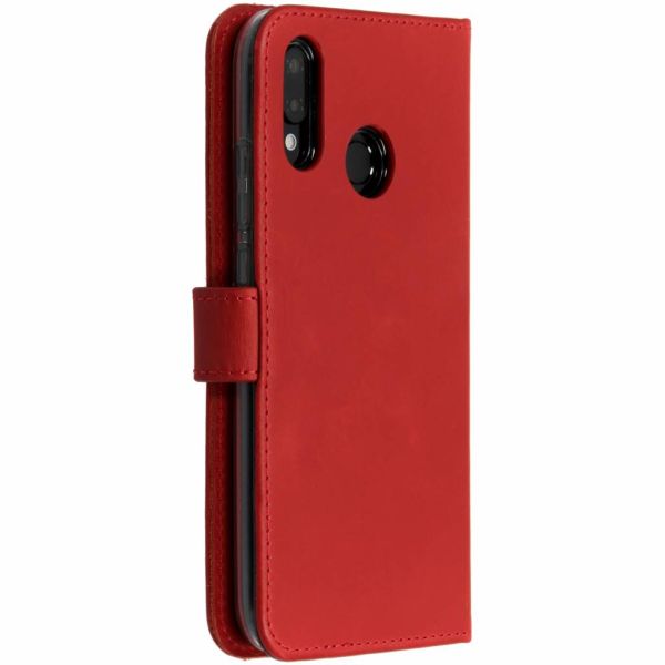 Selencia Étui de téléphone en cuir véritable Huawei P20 Lite